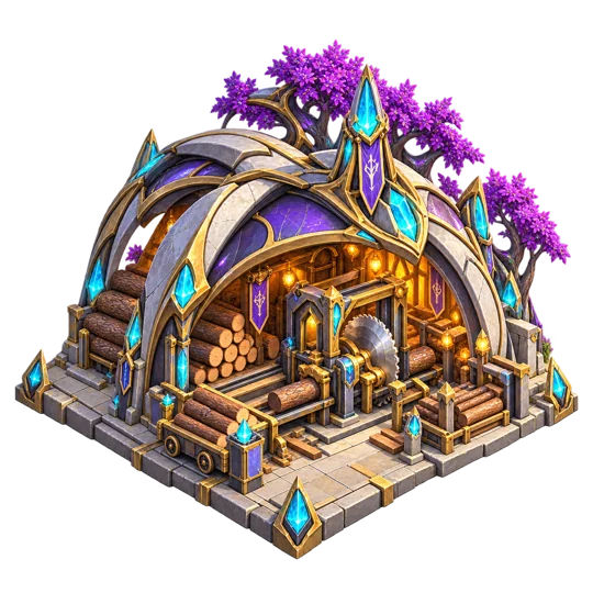 Timber Grove game art