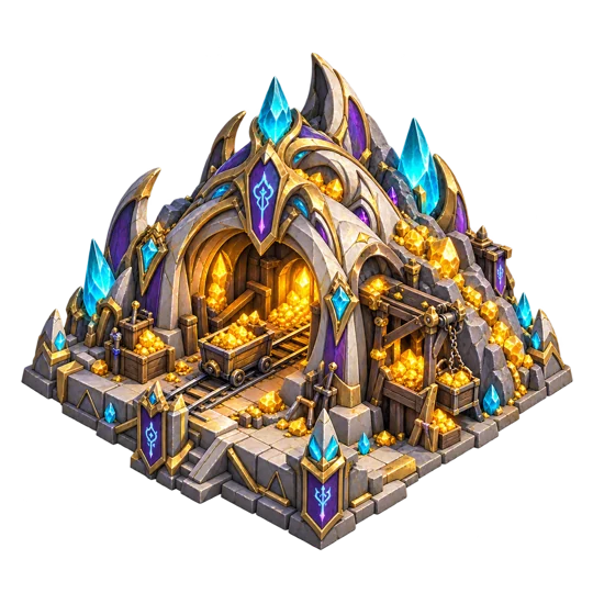 Gold Mine game art