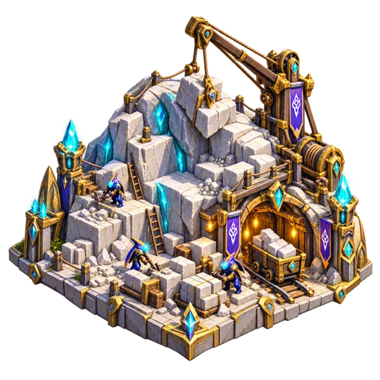 Stone Quarry game art